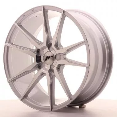 Japan Racing JR21 19x8,  5 ET35-40 5H Blank Silver  JR2119855X3574SM