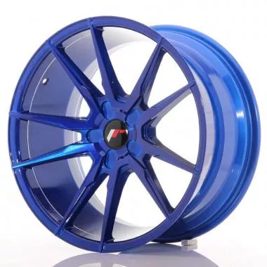 Japan Racing JR21 19x9,  5 ET35-40 5H Blank Plat Blue - JR2119955X3574BLP