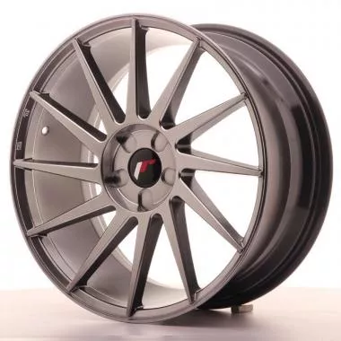 Japan Racing JR22 19x8,  5 ET35-40 5H Blank Hyper Black - JR2219855X3574HB