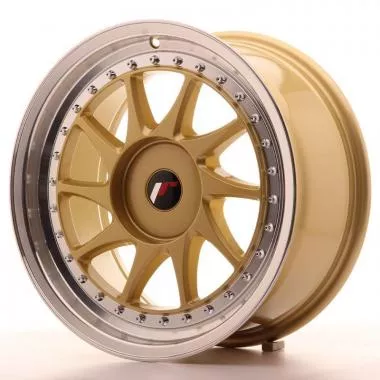 Jante Japan Racing JR26 17x8 ET20-35 Blank Gold - JR261780XX2074GDL