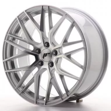 Jante Japan Racing JR28 19x8,  5 ET35 5x120 Silver Machine JR2819855I3572SM