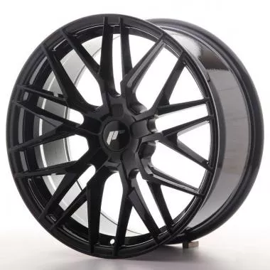 Japan Racing JR28 19x8,  5 ET20-40 5H Blank Gloss Black  JR2819855X2074GB