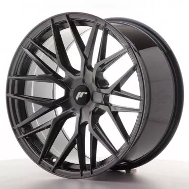 Jante Japan Racing JR28 20x10 ET40 5H Blank Hyper Black - JR2820105X4074HB