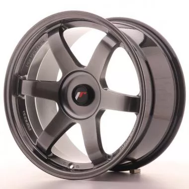 Japan Racing JR3 18x9,  5 ET22-38 Blank Hyper Black - JR31895XX2274HB