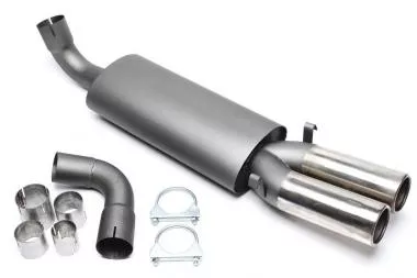 Sport rear muffler Audi 80,  90 - EVOA80E276