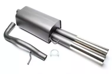 Sport rear muffler Audi A4 - EVOA4E276