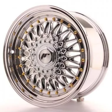 Japan Racing JR9 16x8 ET25 Blank Chrome JR91680XX2567CH