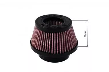 Cone filter TURBOWORKS H:80mm DIA:80-89mm Purple - SM-FI-733