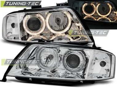 Faruri Angel Eyes pentru Audi A6 4B Tuning-Tec - LPAU67