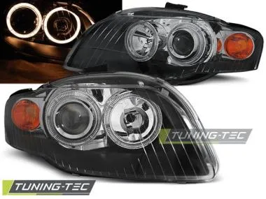Faruri Angel Eyes pentru Audi A4 Tuning-Tec - LPAU58
