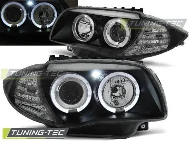Faruri Angel Eyes pentru BMW E87,  E81 Tuning-Tec - LPBM80