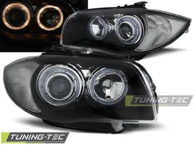 Faruri Angel Eyes pentru BMW E87,  E81 Tuning-Tec - LPBMA4