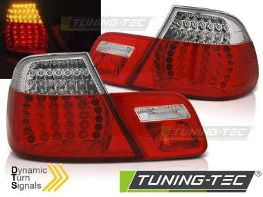 Triple cu led pentru BMW E46 Coupe 04.99-03.03 Tuning-Tec - LDBMH9