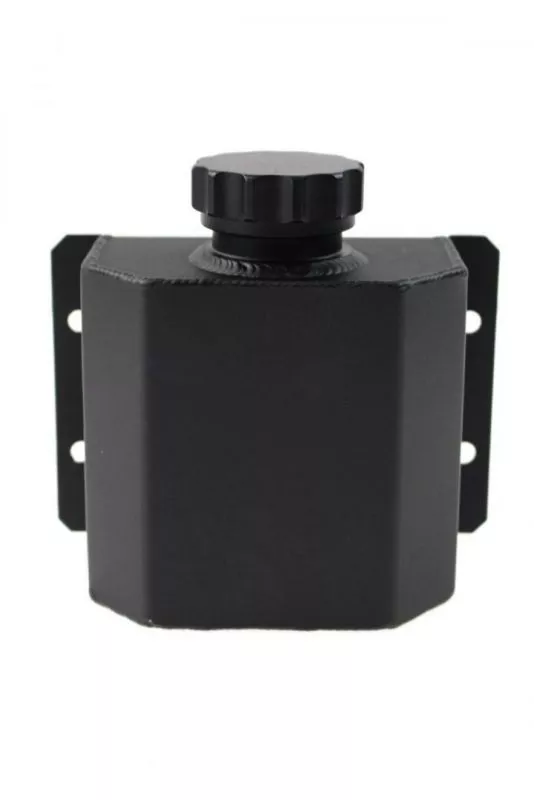 Oil catch tank bulkhead TurboWorks 1 l Black 