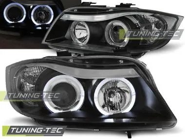 Faruri Angel Eyes pentru BMW E90,  E91 Tuning-Tec - LPBM76