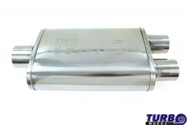 Center Muffler 57-50mm TurboWorks LT 409SS TW-TL-107