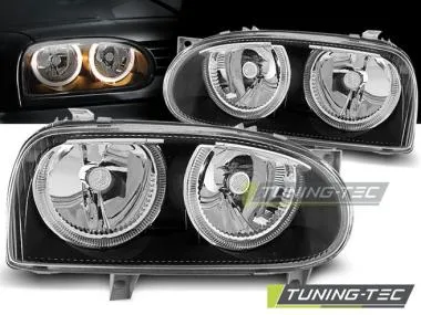 Faruri Angel Eyes pentru Volkswagen Golf III Tuning-Tec - LPVW29