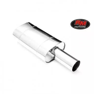 Universal elliptical silencer E208 90R - E208