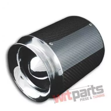 Power-Filter Carbon / Chrome with 60,  70,  76,  84 and 90 mm  - 40323