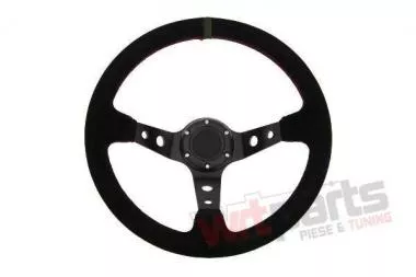 Steering wheel Pro 350mm offset:80mm Suede Black - PP-KR-022