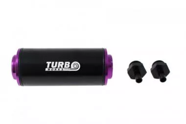 Fuel Filter TurboWorks 8,  6mm Black - MP-FP-203