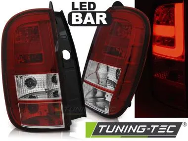 Stopuri LED BAR RED WHITE Tuning-Tec pentru DACIA DUSTER 04.10- - LDDA02