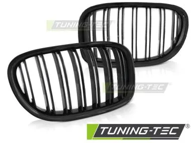 Grila DOUBLE BAR GLOSSY BLACK Tuning-Tec pentru BMW F01 09-15 - GRBMB0