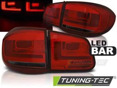 Stopuri cu LED RED SMOKE Tuning-Tec pentru VW TIGUAN 07-07.11 - LDVWH4