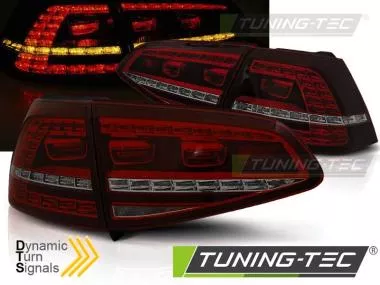 Stopuri cu LED RED SMOKE Tuning-Tec pentru VW GOLF 7 13-17 - LDVWI7