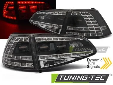 Stopuri LED BLACK SEQ Tuning-Tec pentru VW GOLF 7 13-17 - LDVWM6