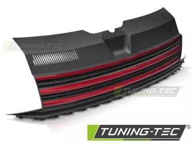 GRILLE BLACK RED fits VW T6 15-19 - GRVW29