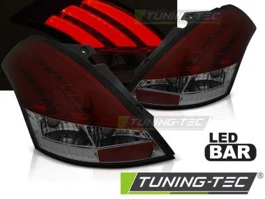 STOPURI LED BAR RED SMOKE Tuning-Tec pentru SUZUKI SWIFT V 10-17 - LDSI16