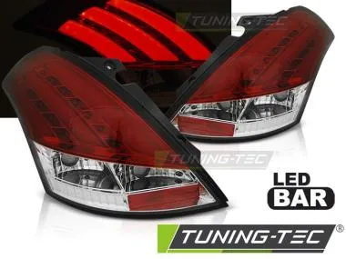 Stopuri LED BAR RED WHITE Tuning-Tec pentru SUZUKI SWIFT V 10-17 - LDSI15