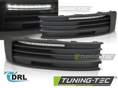 Grila bara fata cu ornament LED DRL Tuning-Tec pentru VW T6 15-19 - HAVW12