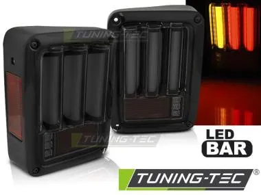 Stopuri LED BAR SMOKE BLACK CHRYSLER JEEP WRANGLER JK 07-18 - LDCH21