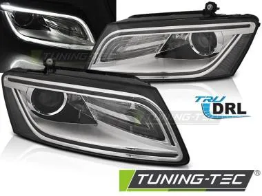 Faruri TRUE DRL CHROME Tuning-Tec pentru AUDI Q5 08.12-17  - LPAUE8