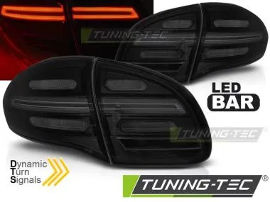 Stopuri LED BAR SMOKE Tuning-Tec pentru PORSCHE CAYENNE 10-15 - LDPO35