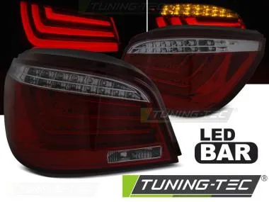 Stopuri LED BAR RED SMOKE Tuning-Tec pentru BMW E60 LCI 07-10 - LDBMI3