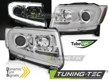 Faruri TUBE LIGHT CHROME CHRYSLER JEEP GRAND CHEROKEE 11-13 - LPCH31