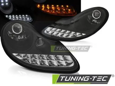 Faruri DRL BLACK Tuning-Tec pentru PORSCHE BOXSTER 96-04 /911 996 - LPPO02