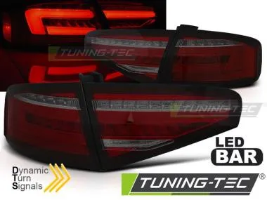Stopuri cu LED BAR SMOKE SEQ Tuning-Tec pentru AUDI A4 B8 12-15 SEDAN - LDAUH4