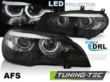 Faruri Angel Eyes (OEM Xenon) Tuning-Tec pentru BMW X5 E70 - LPBMN8