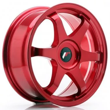 JR Wheels JR3 17x7 ET20-42 BLANK Platinum Red JR31770XX2073RP2