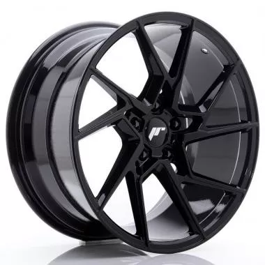 JR Wheels JR33 19x9,  5 ET35 5x120 Glossy Black - JR3319955I3572GB