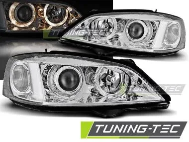 Faruri Angel Eyes pentru Opel Astra G 09.97-02.04 Tuning-Tec - LPOP31