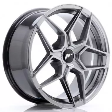 JR Wheels JR34 18x8 ET20-42 5H BLANK Hyper Black - JR3418805X2074HB