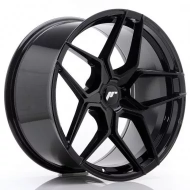 Jante Japan Racing JR34 20x10 ET40 5H BLANK Gloss Black - JR3420105X4074GB