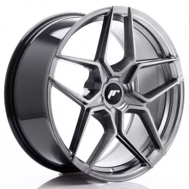 JR Wheels JR34 20x9 ET20-40 5H BLANK Hyper Black JR3420905X2074HB