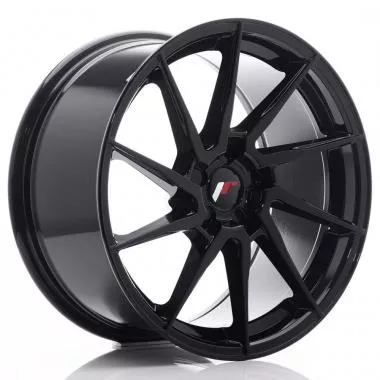 JR Wheels JR36 18x9 ET20-48 5H BLANK Gloss Black - JR3618905X2074GB