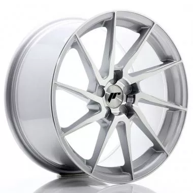 Jante Japan Racing JR36 18x9 ET20-48 5H BLANK Silver Brush F - JR3618905X2074SBF